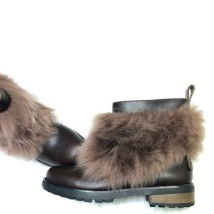UGG Otelia Coconut Fluff Shearling Bootie